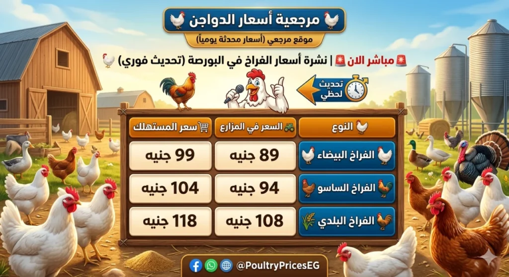 ثبات السعر.. أسعار الفراخ اليوم تستقر رغم تفاوت البيع بين المزارع والأسواق