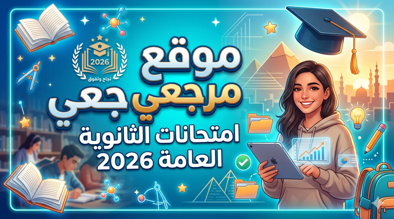 جدول امتحانات الثانوية العامة 2026