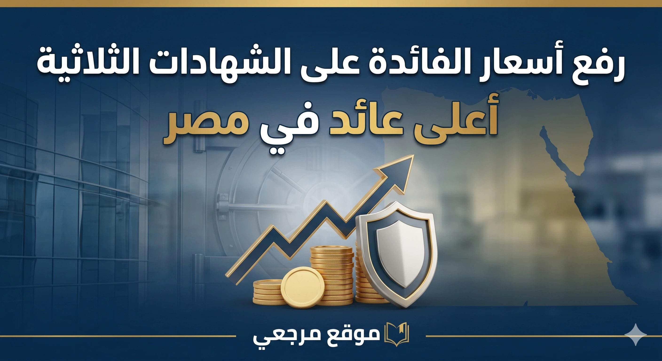 رفع أسعار الفائدة على الشهادات الثلاثية