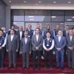 وزير الاتصالات يتفقد توسعات مصنع سامسونج في بني سويف