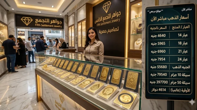 ارتفاع الان.. اسعار الذهب اليوم في مصر يقفز 30 جنيها منتصف تعاملات السبت