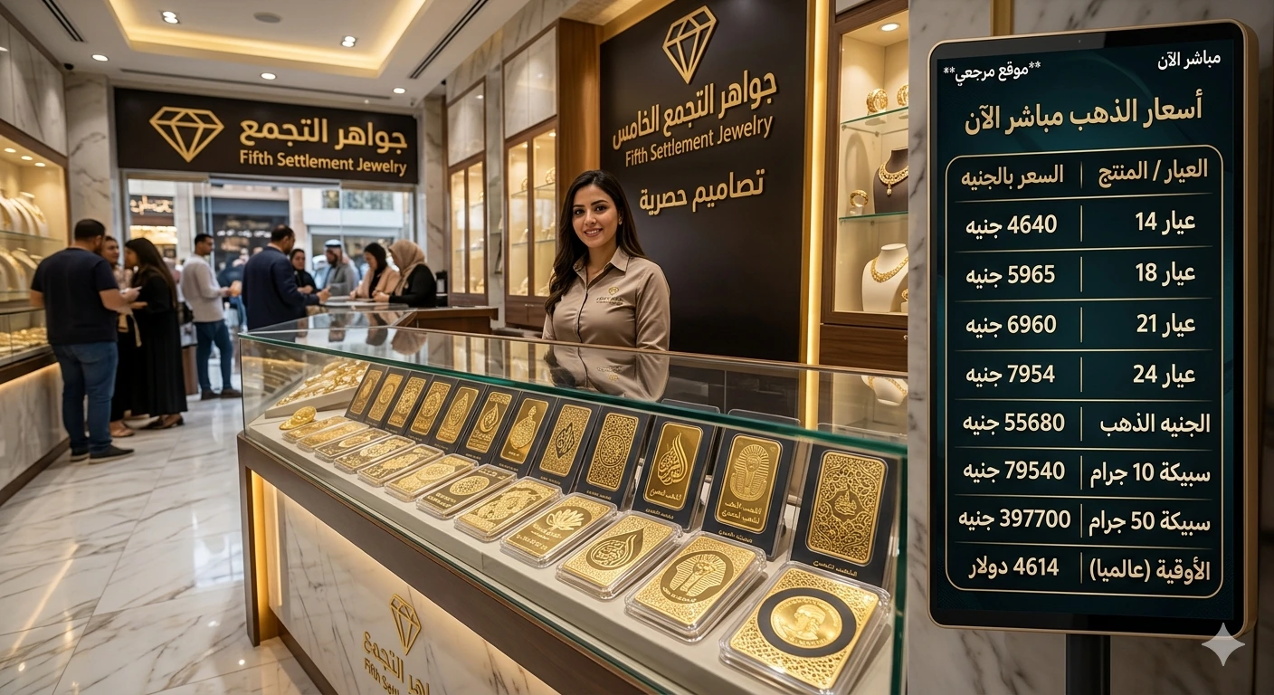 ارتفاع الان.. اسعار الذهب اليوم في مصر يقفز 30 جنيها منتصف تعاملات السبت
