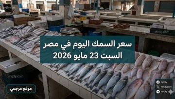 سعر السمك اليوم في مصر السبت 23 مايو 2026
