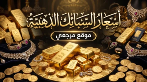 سعر سبيكة الذهب اليوم