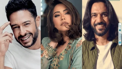 شيرين عبد الوهاب و بهاء سلطان وحماقي