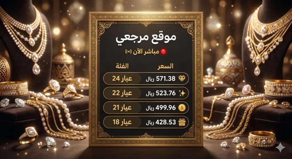 عيار 21 الآن.. أسعار الذهب في السعودية تقفز مجددا اليوم وعيار 21 يقترب من 500 ريال