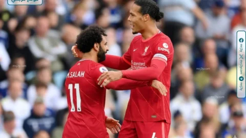 فان دايك يشيد بمسيرة محمد صلاح