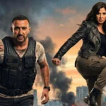 ياسمين عبد العزيز تروج لفيلم خلي بالك من نفسك مع أحمد السقا