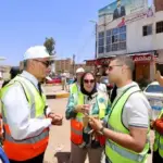 محافظ كفر الشيخ يتفقد مبادرة جميلة يا بلدي ببيلا