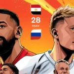 نقل مباراة مصر وروسيا الودية الى ستاد القاهرة يوم 28 مايو