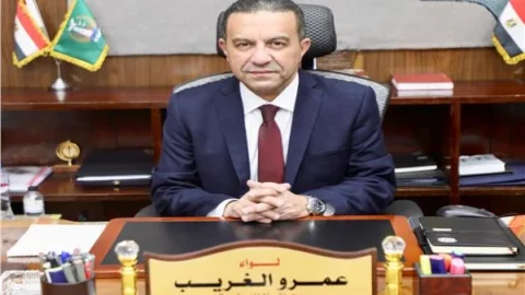محافظ المنوفية اللواء عمرو الغريب
