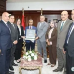 محافظ بني سويف يبحث مع البنك الزراعي دعم الأسر ومشروعات النقل