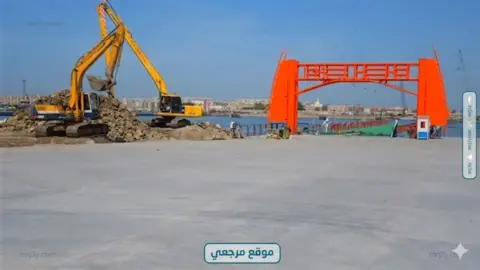 أعمال كوبري النصر العائم