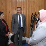 محافظ بورسعيد يتفقد وحدة الارشاد الوراثي بمجمع طب العرب اليوم