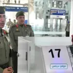 مدير الجوازات المكلف يتفقد منفذ الرقعي لخدمة ضيوف الرحمن