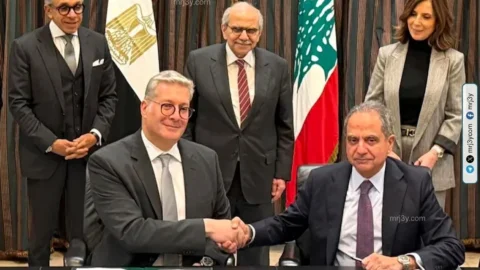 مصر ولبنان توقعان اتفاق إصلاح خطوط الغاز وتعزيز التعاون الطاقي