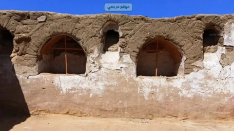 منطقة الاديرة المطمورة بوادي النطرون