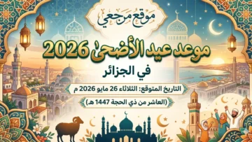 موعد عيد الأضحى 2026 في الجزائر
