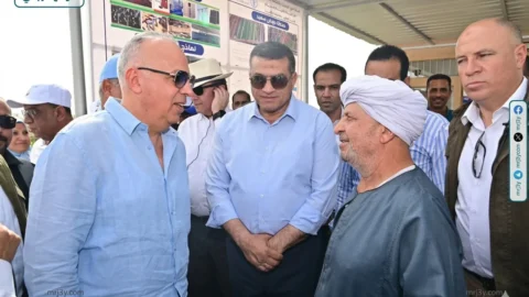 هاني سويلم يتابع مشروعات الري الحديث بقنا والأقصر لدعم مزارعي القصب