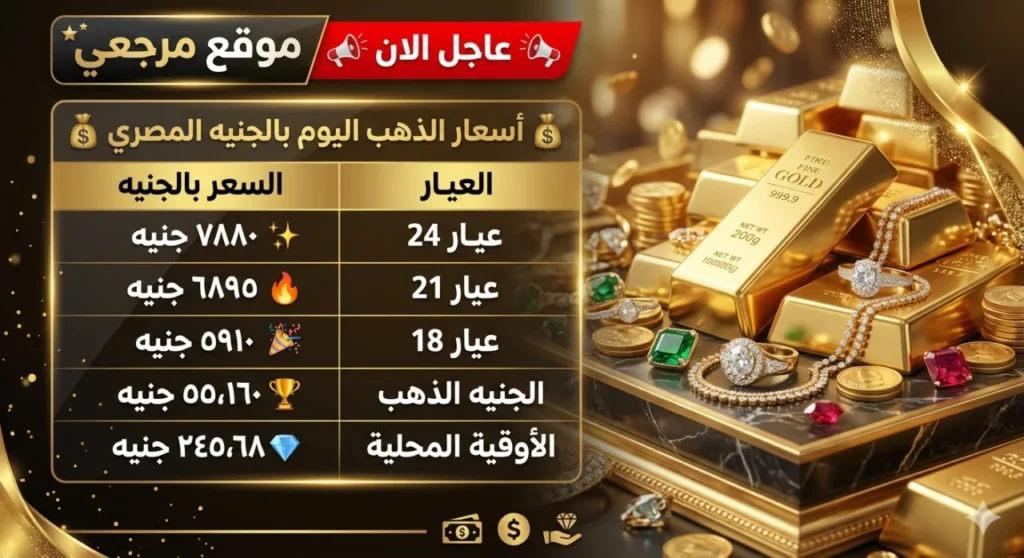 هبوط مفاجئ.. تراجع أسعار الذهب في مصر مع هبوط الأوقية عالميًا وضغط على السوق المحلي