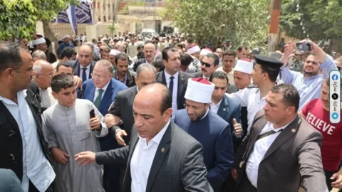 وزير الأوقاف ومفتي الجمهورية
