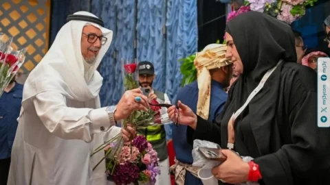 وصول الفوج الأول من الحجاج الروس والتونسيين إلى مكة المكرمة
