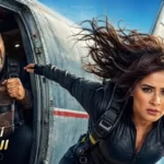 ياسمين عبد العزيز تروج لفيلم خلي بالك من نفسك مع السقا