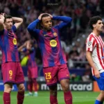 يويفا يفرض غرامة مالية على برشلونة بعد مواجهة أتلتيكو مدريد